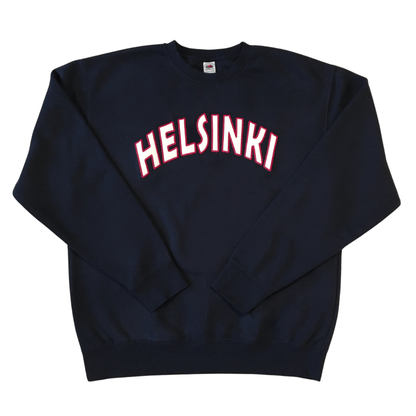 men helsinki applique deep navy sweatshirt front ful