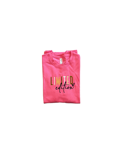 women limited edition candyfloss sweatshirt front closeup